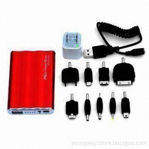 3,600mAh Power Bank for Mobile Phones, iPad, iPhone and Other Products, 6 Colors are Available